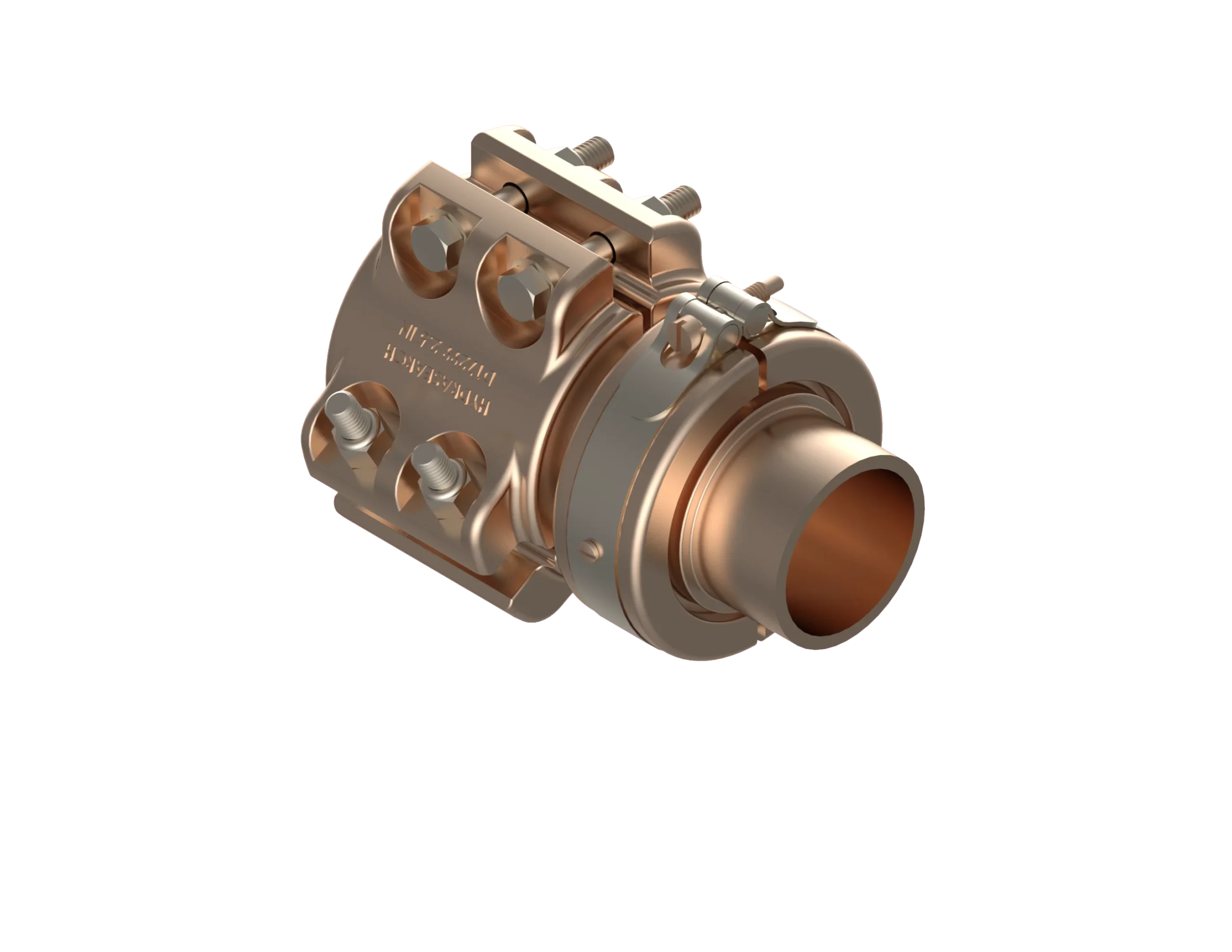 EF-449CA-2.5-48 – End Fittings – Straight – Male Sil-Braze to Hose (MIL-DTL-24787/4, Type E, Group IV)