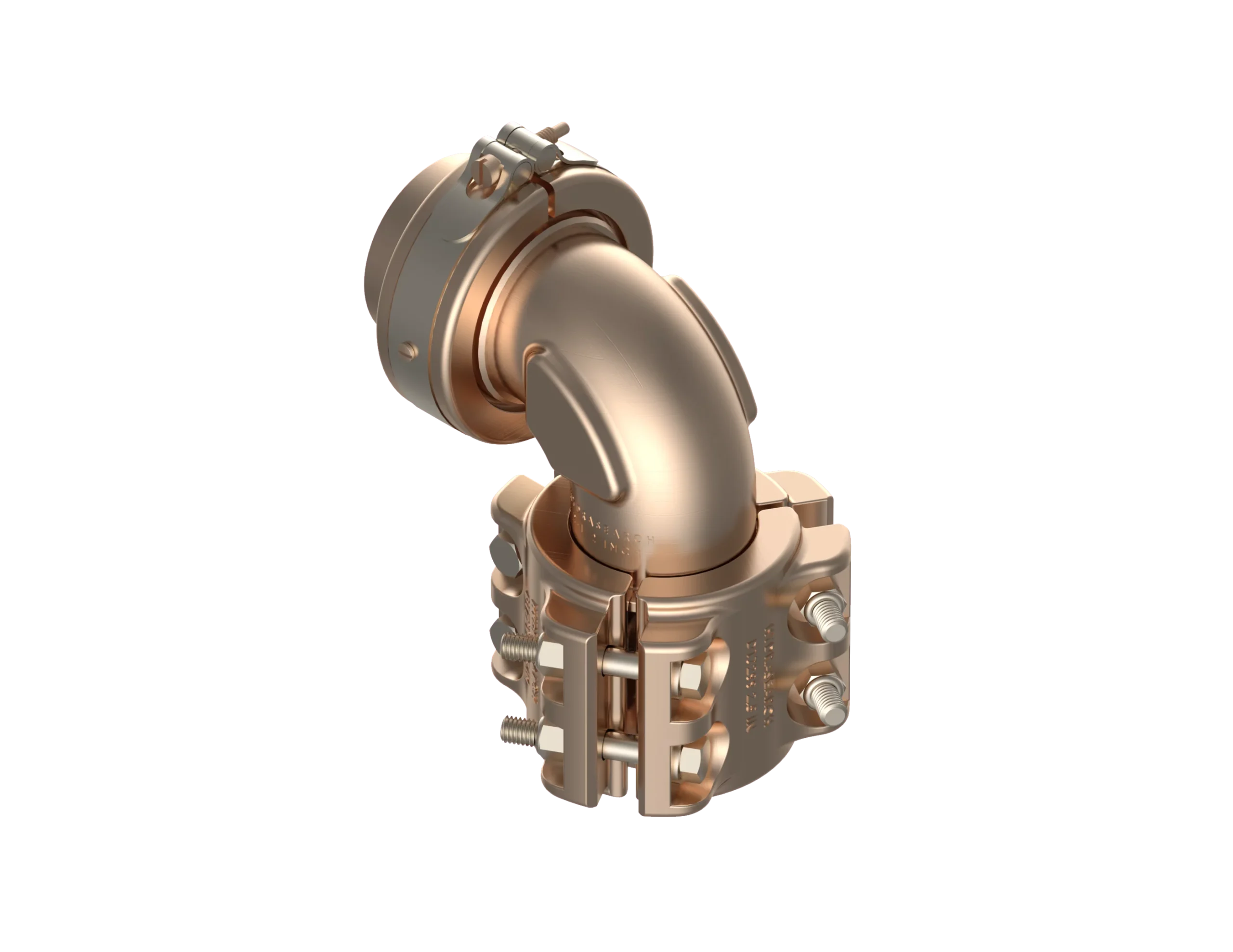 90EF-449D-3.5-64 – End Fittings – 90º – Female Sil-Braze to Hose (MIL-DTL-24787/4, Type EL, Group IV)