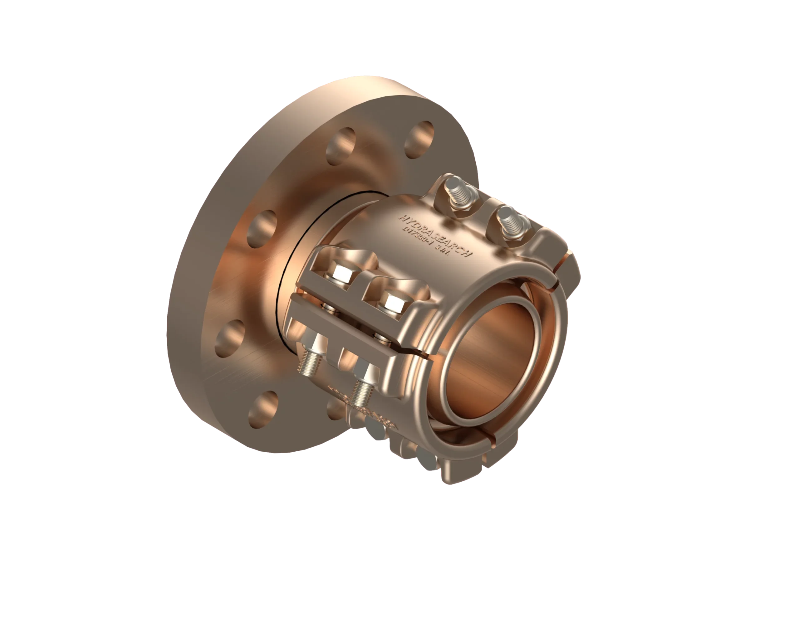 EF-449A5-4-64 – End Fittings – Straight – Hose to Flange