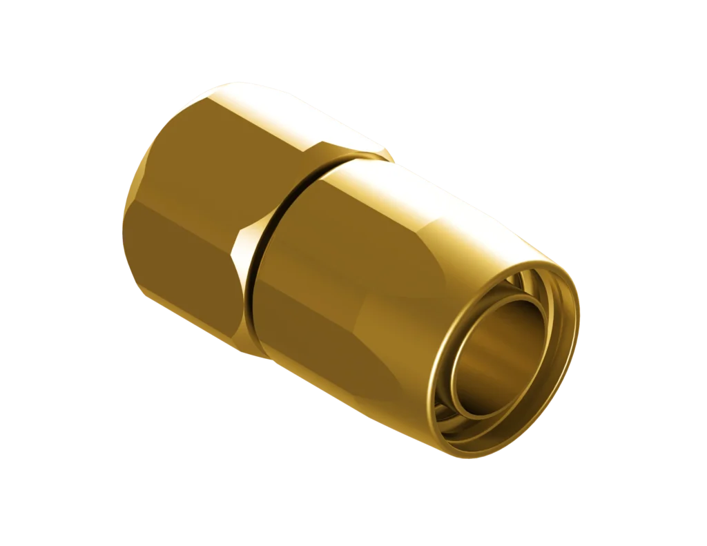 EF-B1488A-4040 – End Fittings – Straight – S.A.E. 37º Female Swivel (J.I.C.) to Hose