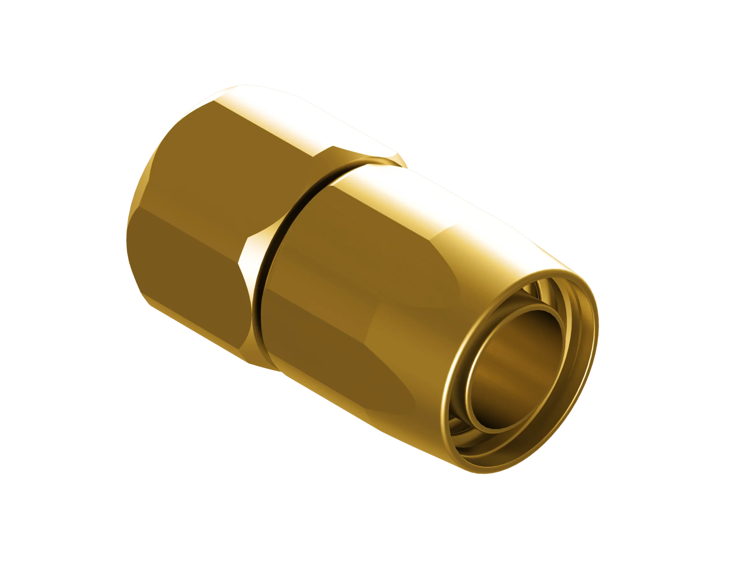 EF-B1488A-4848 – End Fittings – Straight – S.A.E. 37º Female Swivel (J.I.C.) to Hose