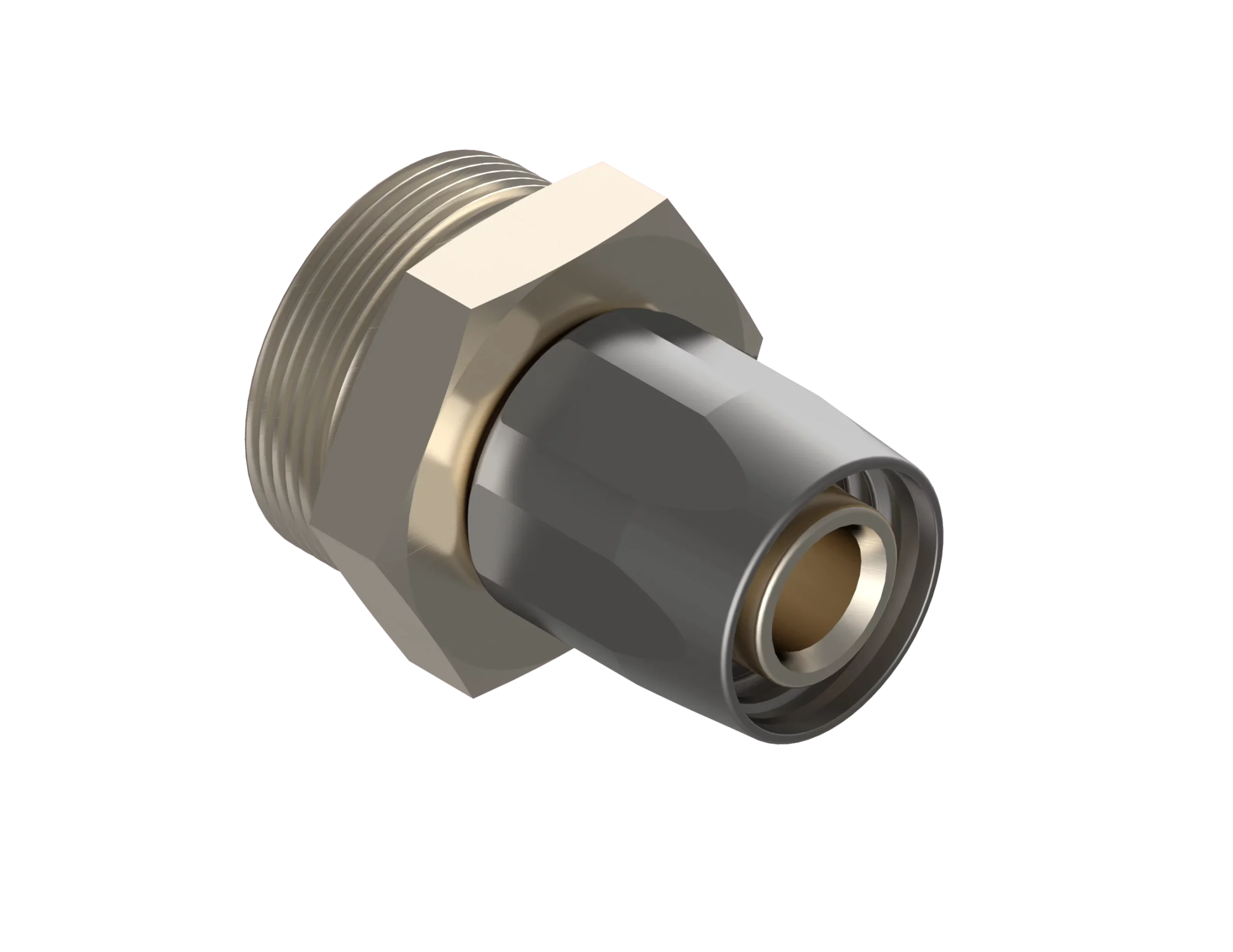 EF-MSS1488C-1620 – End Fittings – Straight – Male “O”-Ring Seal to Hose (Stainless Steel/Monel)