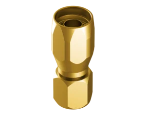 EF-B1488A-0404 – End Fittings – Straight – S.A.E. 37º Female Swivel (J.I.C.) to Hose