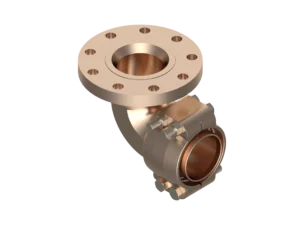 90EF-1546B1-2-40 – End Fittings – 90º – Flange to Hose (MIL-DTL-24787/1, Type FL, Group X, Class I, 400 Lb. Flange per MIL-PRF-20042)