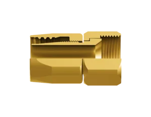 EF-B1488A-4040 – End Fittings – Straight – S.A.E. 37º Female Swivel (J.I.C.) to Hose
