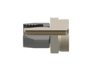EF-MSS1488C-1620 – End Fittings – Straight – Male “O”-Ring Seal to Hose (Stainless Steel/Monel)
