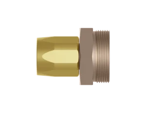 EF-B1488C-2432 – End Fittings – Straight – Male “O”-Ring Seal to Hose (Bronze/Brass)