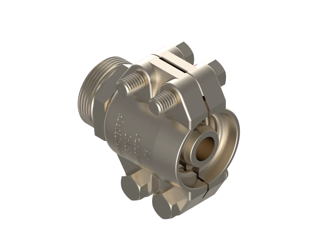 EF-1489C-2024 – End Fittings – Straight – Male “O”-Ring Seal to Hose 4 Bolt (MIL-DTL-24787/3, Type C, Group XI)