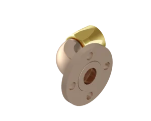 90EF-B1488FL4-4048 – End Fittings – 90º – Flange to Hose Bronze/Brass (150 Lb. Flange per MIL-PRF-20042)