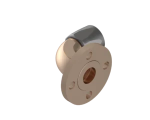 90EF-MB1488FL4-2432 – End Fittings – 90º – Flange to Hose Bronze/Monel (MIL-DTL-24787/1, Type FL, Group VIII, Class IV, 150 Lb. Flange per MIL-PRF-20042)