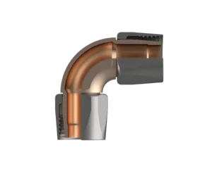 90ELB-MB1488D-1616 – Elbows – 90º Dogleg – Hose to Hose – Bronze/Monel – (MIL-DTL-24787/5, Type D, Group VIII)
