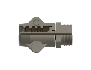 EF-1489C-0608 – End Fittings – Straight – Male “O”-Ring Seal to Hose 2 Bolt (MIL-DTL-24787/3, Type C, Group XI)