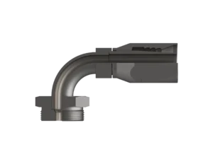 90EF-1600CL-1620 – End Fittings – 90º – Male “O”-Ring Seal to Hose (MIL-DTL-24787/3, Type CL, Group I)