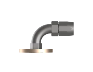90EF-1488B2-3232 – End Fittings – 90º – Flange to Hose (MIL-DTL-24787/1, Type FL, Group VIII, Class III, 250 Lb. Flange per MIL-PRF-20042)