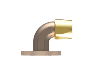 90EF-B1488FL4-4048 – End Fittings – 90º – Flange to Hose Bronze/Brass (150 Lb. Flange per MIL-PRF-20042)