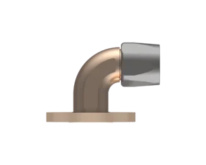 90EF-MB1488FL4-2432 – End Fittings – 90º – Flange to Hose Bronze/Monel (MIL-DTL-24787/1, Type FL, Group VIII, Class IV, 150 Lb. Flange per MIL-PRF-20042)
