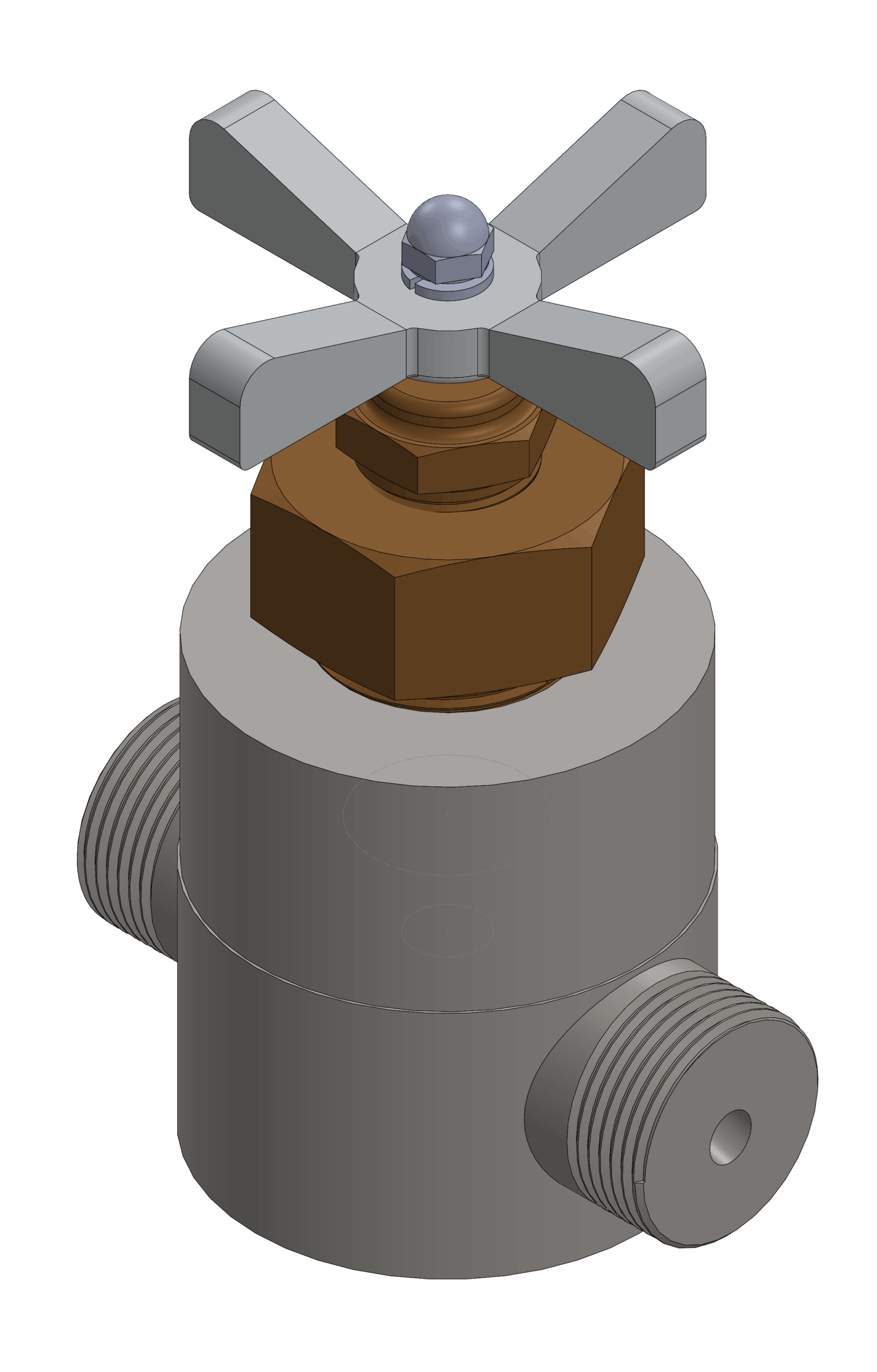 10GP80-1 – Brass Angle Hose Valve