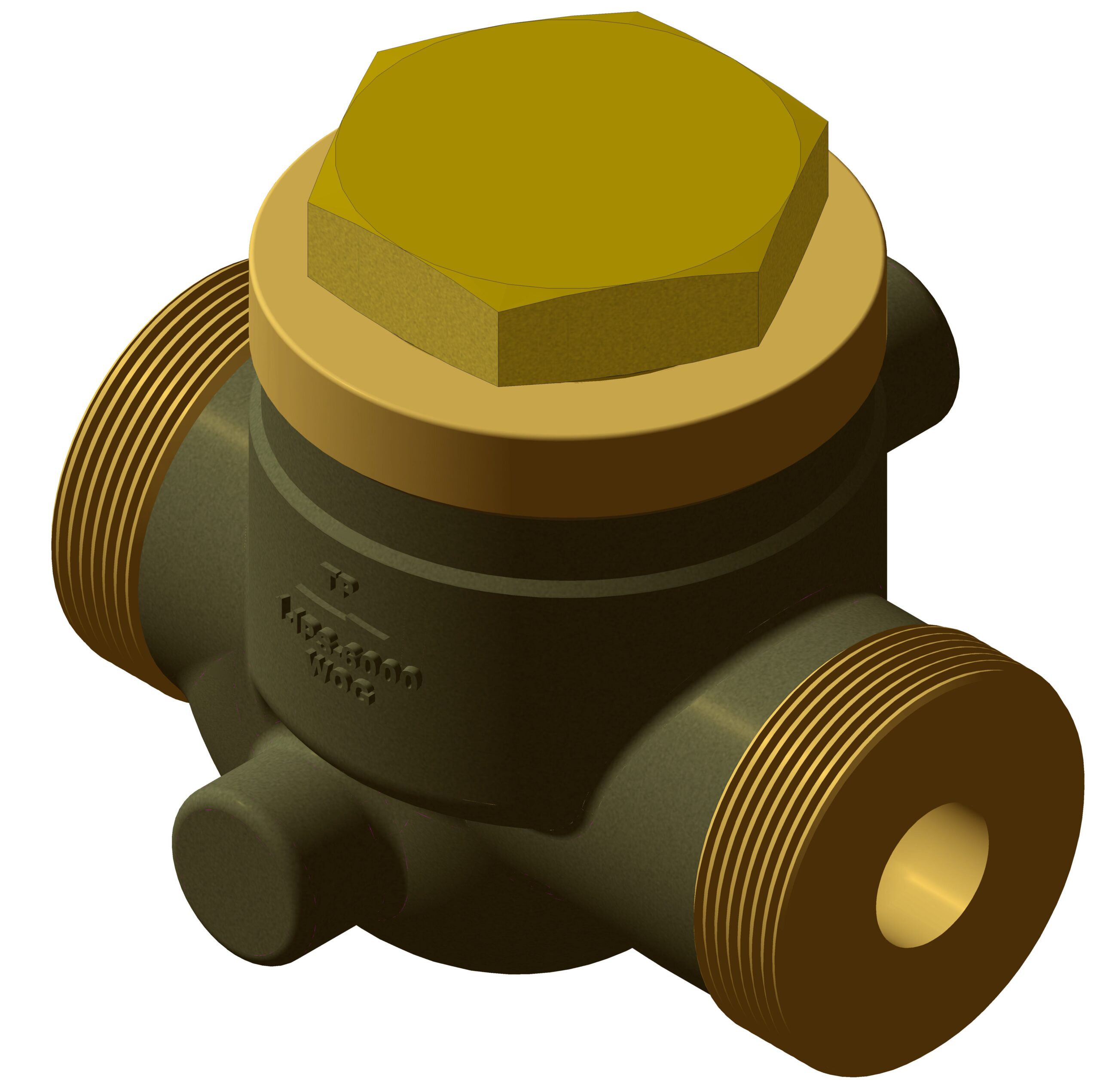 247GC80-5 – Brass Angle Hose Valve