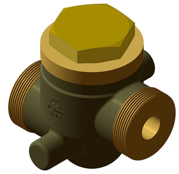 6GC82-5 – Brass Angle Hose Valve