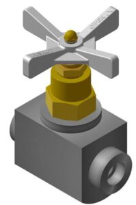 6GSCW71-4 – Brass Angle Hose Valve