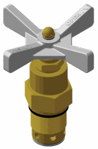 6KP36-4 – Brass Angle Hose Valve