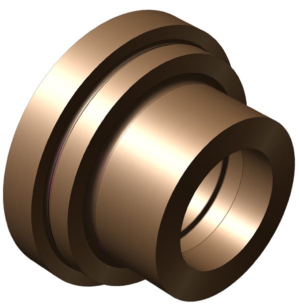 6R52-8-6 – Sil-Braze Fittings – Tailpiece, Reducing Pipe Size