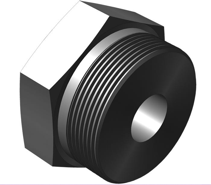 6T64-3-16 – Straight Thread Fittings – Threadpiece, Female, Style I, Tube Size