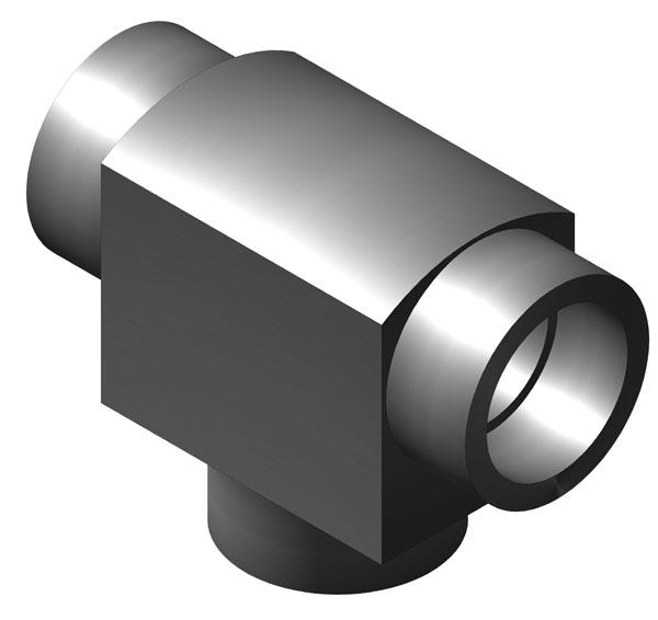 8133-0 – Pipe Fittings – Direct Braze or Socket Weld Tee