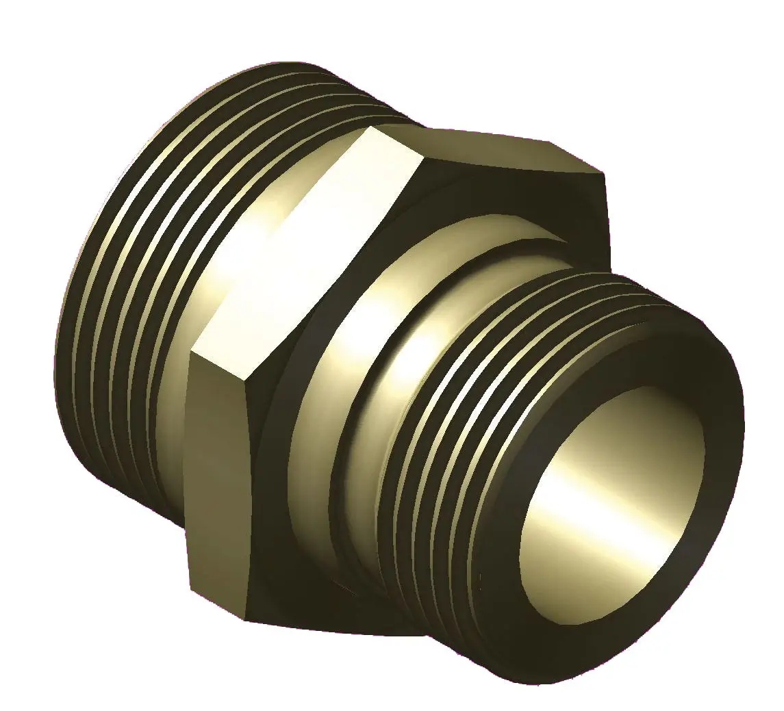 8303T-10-10 – Straight Adapters – Male Straight Thread