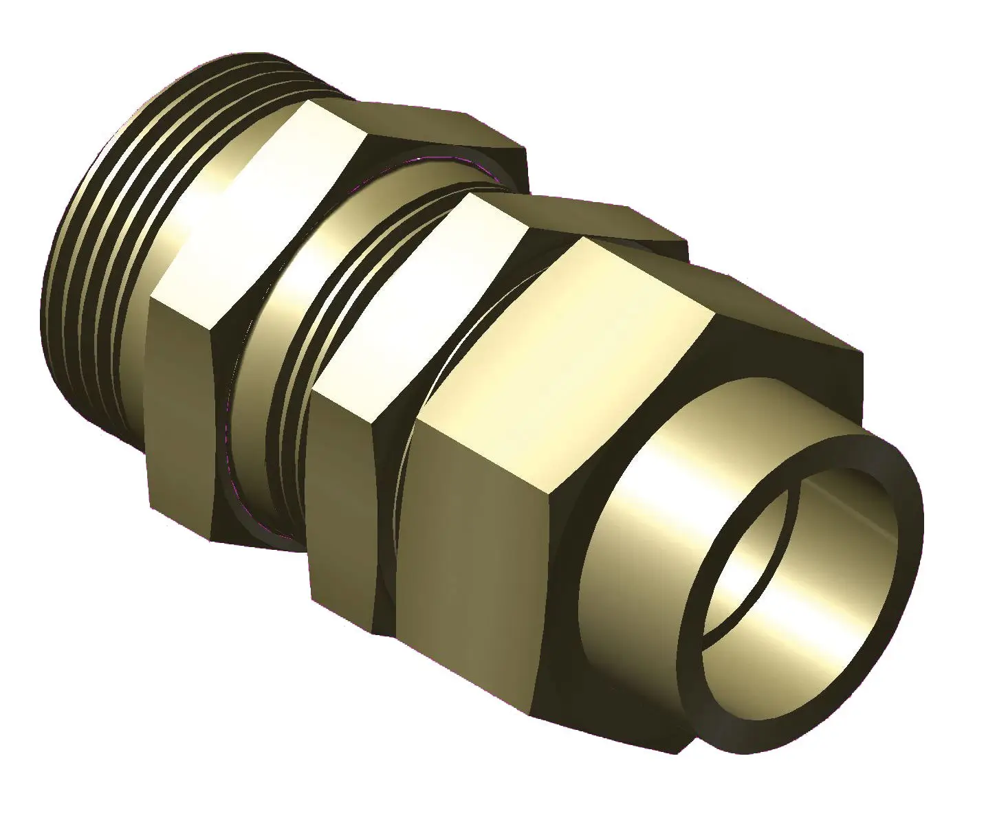 8397-8-8 – Bulkhead Union Adapters – O.D. Tube