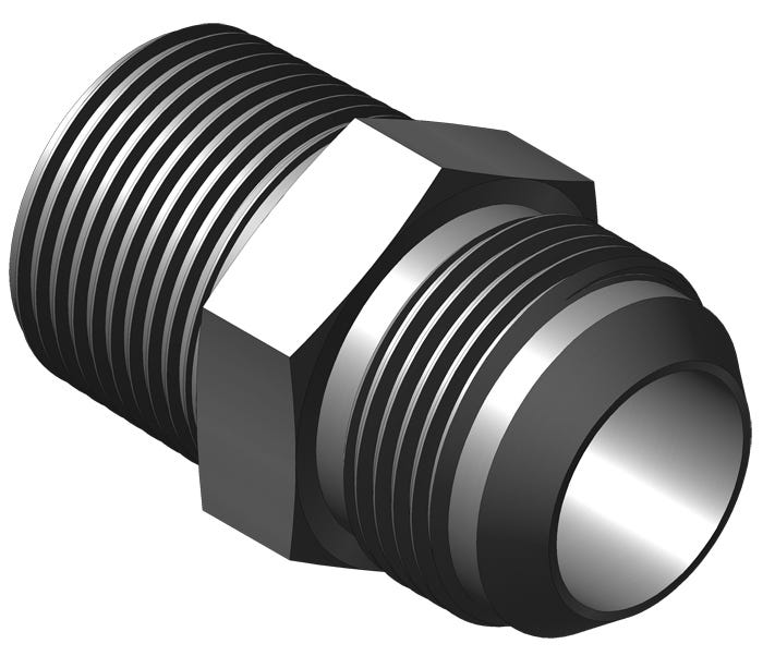 8638-4-6-NICU – 8638 Series Male NPTF x 37º Male Flare Adapters
