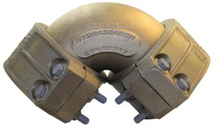 90ELB-5-ER512-2P – 2-Piece Elbow Fittings – 90º Dogleg – Hose to Hose (MIL-DTL-24787/5, Type D, Group IX)