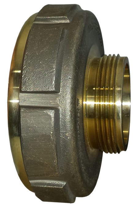 B-ADP-4FHT-25MHT – Adapters – 4″ Female Hose Thread to 2-1/2″ Male Hose Thread