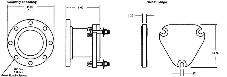 R-CPL/GSK-NATO/B – Couplings – NATO Breakable Spool (“B” End)