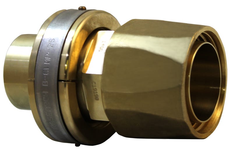 EF-B1488EM-2032 – End Fittings – Straight – Male Sil-Braze Split Clamp to Hose