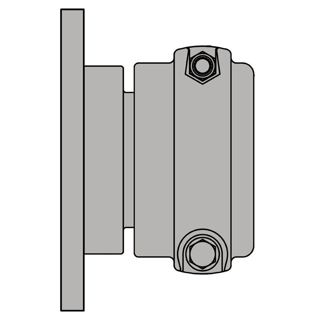 EF-LFS-48 – End Fittings – Straight – Hose to Hose (150 Lb. Flange per MIL-PRF-20042)