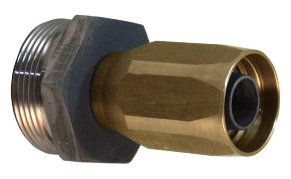 EF-MB1488C-2432 – End Fittings – Straight – Male “O”-Ring Seal to Hose (Monel/Brass)