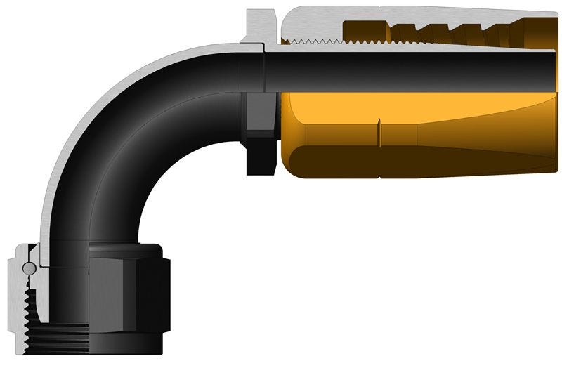 highpressurehosefitting-90elbowflareless149-2090-16-cut-side