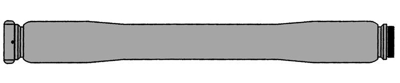 H/A-17505-4-120L – Hose Assemblies – Pigtail, 4″