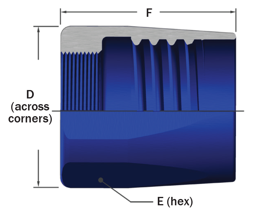 148-32104 – Medium Pressure Hose Fitting Sockets
