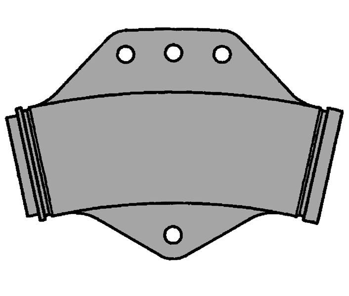 A-SADL-25-FLT-A/L – Saddles – Flow Through, Type A (Lower or Single Rig)
